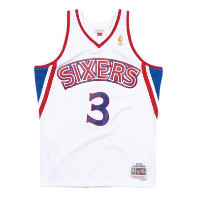 Mitchell & Ness X Nba Philadelphia 76ers 1996-97 Home Swingman Jersey 'allen Iverson 3'