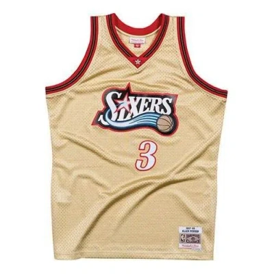 Mitchell & Ness X Nba Philadelphia 76ers 1996-97 Jersey 'allen Iverson 3' In Neutral