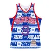 Mitchell & Ness Men's Basketball Tank Top Nba Teamwrap Swingman Jersey Hardwood Classics No 3 Allen Iverson 1996-97 In Multi
