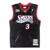Mitchell & Ness X Nba Philadelphia 76ers 2000-01 Road Finals Jerseys 'allen Iverson 3' In Multi