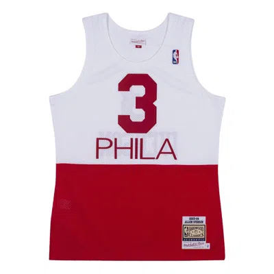 Mitchell & Ness X Nba Philadelphia 76ers 2003-04 Jerseys 'allen Iverson 03' In White