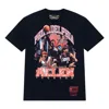 Mitchell & Ness X Nba Philadelphia 76ers Bling T-shirt 'allen Iverson' In Black