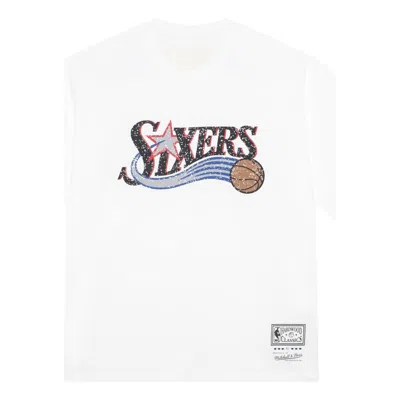 Mitchell & Ness X Nba Philadelphia 76ers T-shirt 'white'