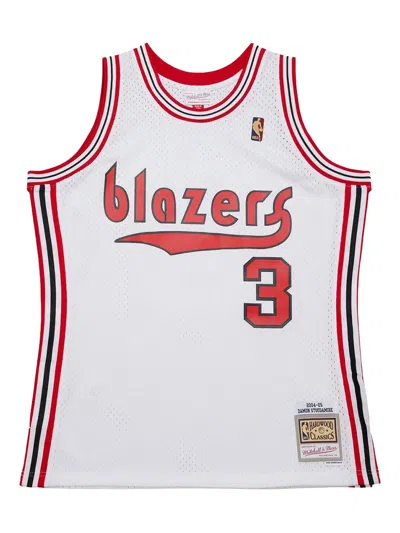 Mitchell & Ness X Nba Portland Trail Blazers 2004-05 Sebastian Telfair Trikot In White
