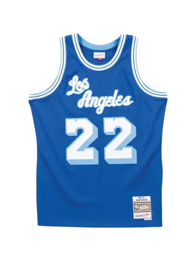Mitchell & Ness X Nba Round-neck Vest In Blue