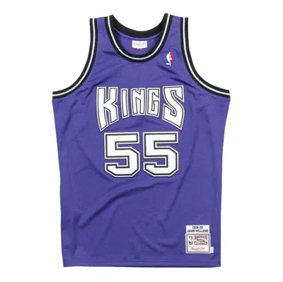 Mitchell & Ness X Nba Sacramento Kings 1998-99 Jersey 'jason Williams 55' In Purple