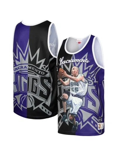 Mitchell & Ness X Nba Sacramento Kings Sublimated Player Tank Top In Blue