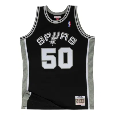 Mitchell & Ness X Nba San Antonio Spurs 1998-99 Swingman Jersey 'david Robinson' In Black