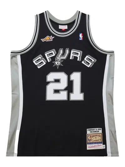 Mitchell & Ness X Nba San Antonio Spurs 2000 Tim Duncan Trikot In Blue