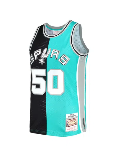 Mitchell & Ness X Nba San Antonio Spurs David Robinson 1998-99 Hardwood Classics Swingman Trikot In Blue