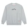 Mitchell & Ness X Nba San Antonio Spurs Sweatshirt 'grey' In Gray