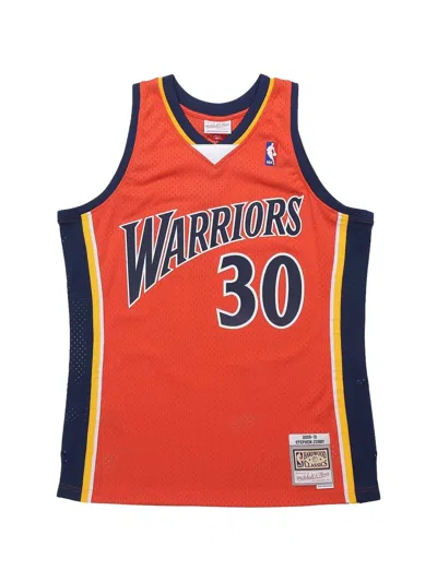 Mitchell & Ness X Nba Stephen Curry Jersey In Red