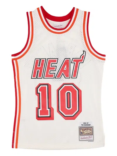 Mitchell & Ness X Nba Swingman Jersey Miami Heat 1996-97 Tim Hardaway Tank Top In White