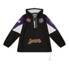 Mitchell & Ness X Nba Team Origins Pullover Anorak 'la Lakers' In Black