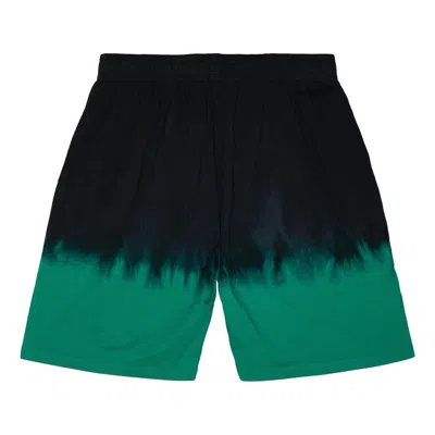 Mitchell & Ness X Nba Tie Dye Shorts 'boston Celtics' In Black