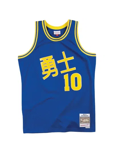 Mitchell & Ness X Nba Tim Hardaway Waistcoat In Blue