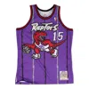 Mitchell & Ness X Nba Toronto Raptors 1998-99 Road Jerseys 'vince Carter 15' In Purple