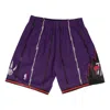Mitchell & Ness Nba Swingman Shorts Toronto Raptors Road 1998-99 'dark Purple'