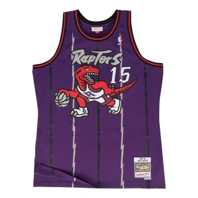 Mitchell & Ness X Nba Toronto Raptors 1998-99 Swingman Jersey 'vince Carter 15' In Blue