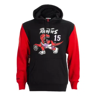 Mitchell & Ness X Nba Toronto Raptors 1998 Fleece Hoodie 'vince Carter 15' In Black