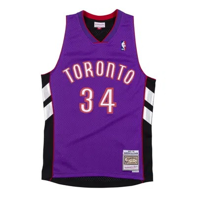 MITCHELL & NESS MITCHELL & NESS X NBA TORONTO RAPTORS 2001-02 SWINGMAN JERSEY 'HAKEEM OLAJUWON 34'
