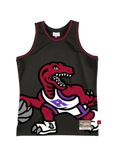 Mitchell & Ness X Nba Toronto Raptors Hardwood Classics Blown Out Printed Tank Top In Black