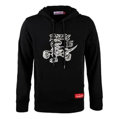 Mitchell & Ness X Nba Toronto Raptors Logo Hoodie 'vince Carter 15' In Black