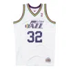Mitchell & Ness X Nba Utah Jazz 1991-92 Swingman Jersey 'karl Malone 32' In White