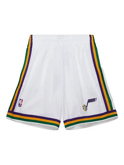 Mitchell & Ness X Nba Utah Jazz 1991 Shorts In White