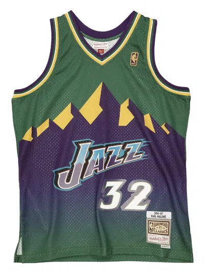Mitchell & Ness X Nba Utah Jazz 1996 Karl Malone Reload Swingman Tank Top