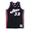 Mitchell & Ness Men's Basketball Tank Top Nba Swingman Jersey Hardwood Classics No 32 Karl Malone 1998-99 Utajaz In Black