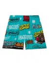 Mitchell & Ness X Nba Vancouver Grizzlies 1998 Slap Sticker Swingman Shorts
