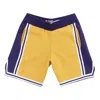 Mitchell & Ness X Nba X Clot Shorts 'yellow'