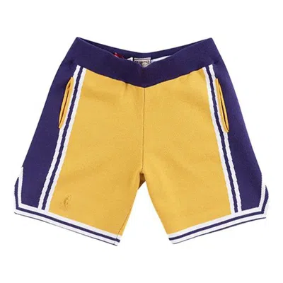 Mitchell & Ness X Nba X Clot Shorts 'yellow'