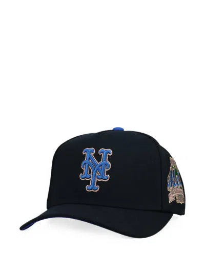 Mitchell & Ness X New Era New York Mets A-frame Snapback Cap In Black