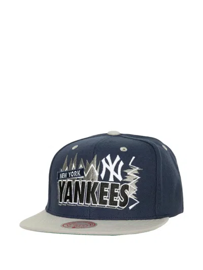Mitchell & Ness X New York Yankees Embroidered Cap In Blue