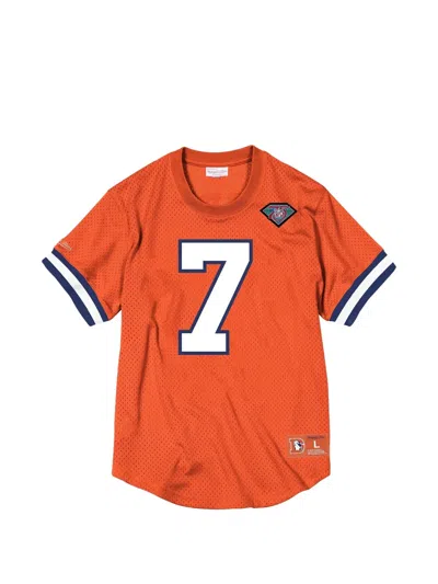 Mitchell & Ness X Nfl Denver Broncos John Elway Jersey In Orange