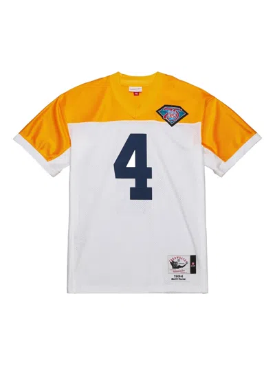 Mitchell & Ness X Nfl Green Bay Packers 1994 Brett Favre T-shirt In White
