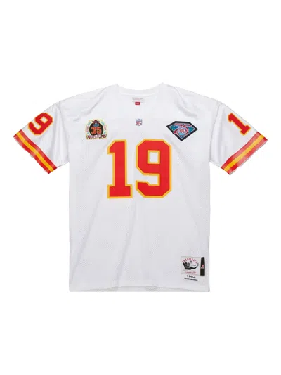 Mitchell & Ness X Nfl Kansas City Chiefs 1994 Joe Montana T-shirt In White