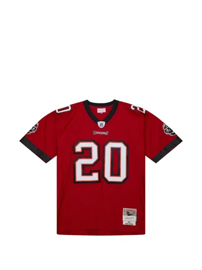 Mitchell & Ness X Nfl Ronde Barber Dark Jersey In Burgundy