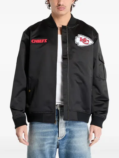 Mitchell & Ness X Nfl Team Leader Jacke In Black