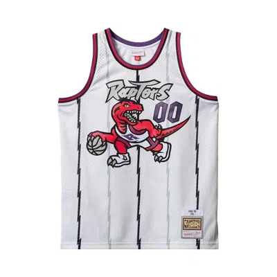 Pre-owned Mitchell & Ness X Playboi Carti X Nba Toronto Raptors 1998 Jersey 'white' | Men's Size M