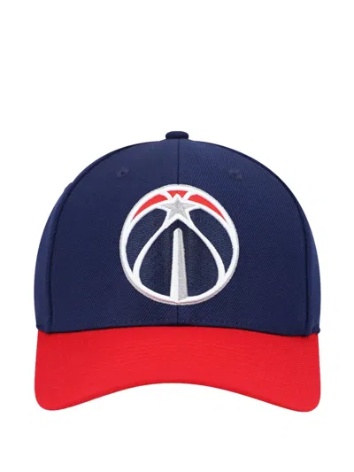 Mitchell & Ness X Washington Wizards Nba Team 2 Tone 2.0 Baseball Cap In Blue