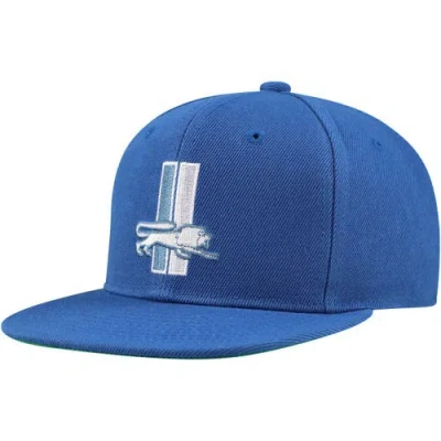 Mitchell & Ness Kids' Youth  Blue Detroit Lions Gridiron Classics Ground Snapback Hat