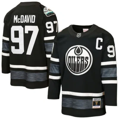 Mitchell & Ness Kids' Youth  Connor Mcdavid Black Edmonton Oilers 2019 All-star Game Power Play Jersey