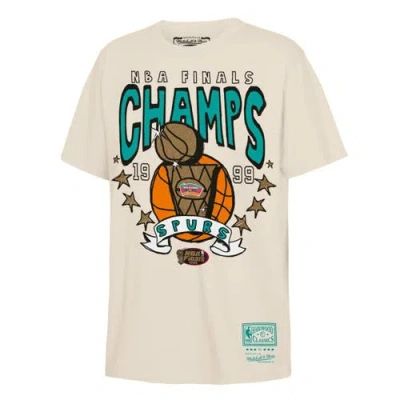 Mitchell & Ness Youth   Natural San Antonio Spurs 1999 Nba Finals Champions Hardwood Classics History In Multi
