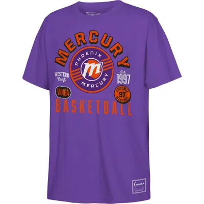 Mitchell & Ness Youth  Purple Phoenix Mercury City So Nice T-shirt
