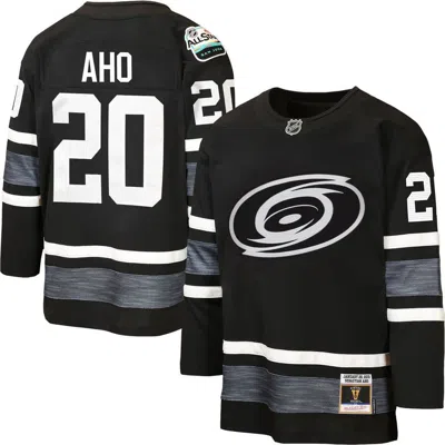 Mitchell & Ness Kids' Youth  Sebastian Aho Black Carolina Hurricanes 2019 All-star Game Power Play Jersey
