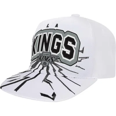 Mitchell & Ness Kids' Youth  White Los Angeles Kings After Shock Snapback Hat