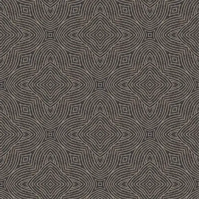 Mitchell Black Arbor Quad 10' L X 24" W Wallpaper Roll In Brown,black